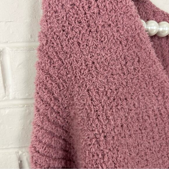 Cupcakes and Cashmere Pink Soft Fuzzy Sweater Size XS - Picture 7 of 10